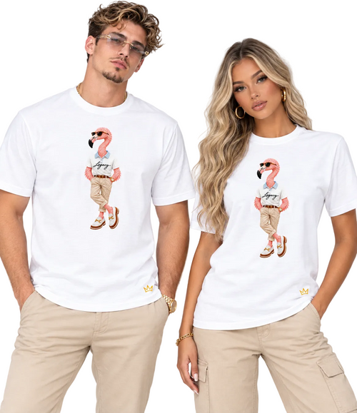 Brunchin’ Flamingo Tee