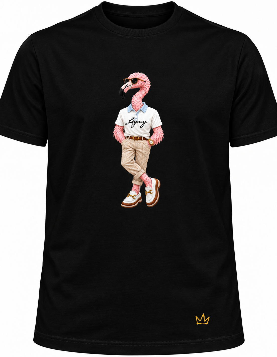 Brunchin’ Flamingo Tee