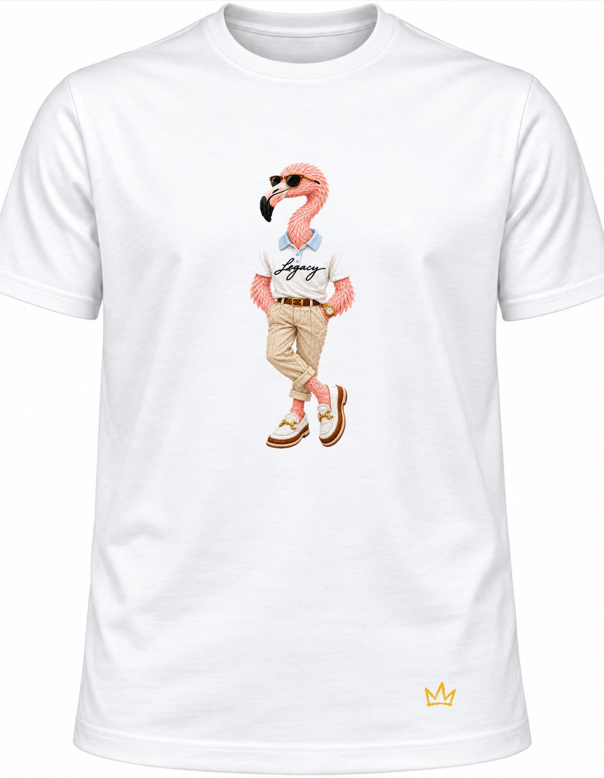 Brunchin’ Flamingo Tee
